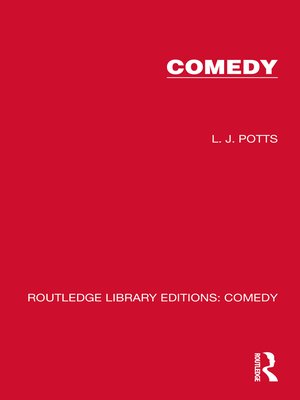 cover image of Comedy